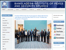 Tablet Screenshot of bipss.org.bd